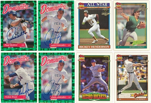1989-1993 Upper Deck and Assorted Brands Sets Trio (3 Different)